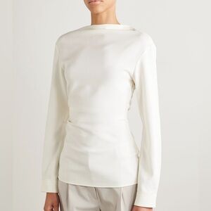 PROENZA SCHOULER
Alexis gathered crepe top
Off-White